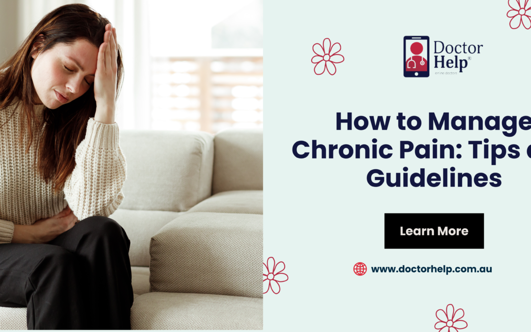 How To Manage Chronic Pain Effectively